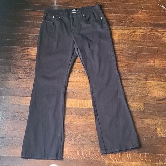 Jordache Black Low Rise Stretch Jeans - Picture 2 of 7